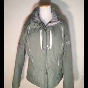 DESCENTE WOMENS MODERN SKI JACKET COAT SIZE 12
